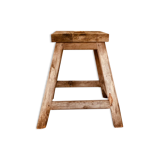 Large raw wood base