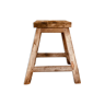 Tabouret en bois brut