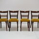 Set of Four Art Deco Dining Chairs By Fischel,1930‘s.