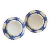 Set of 2 HBCM Habanera dinner plates