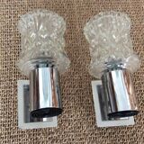 Pair of vintage wall lamps