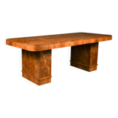 Table à manger, de conférence, bureau Art Déco, attribuée à Harry et Lou Epstein