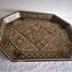 Syrian service tray in fine marquetry. First half of the twentieth century.