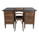 Bureau ministre XIXème et chaise en bois courbé 1940
