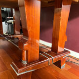 Acacia dining table from the 50s
