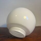 Opaline globe wall light
