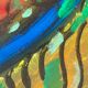 Tableau peinture composition abstraite moderne XXe