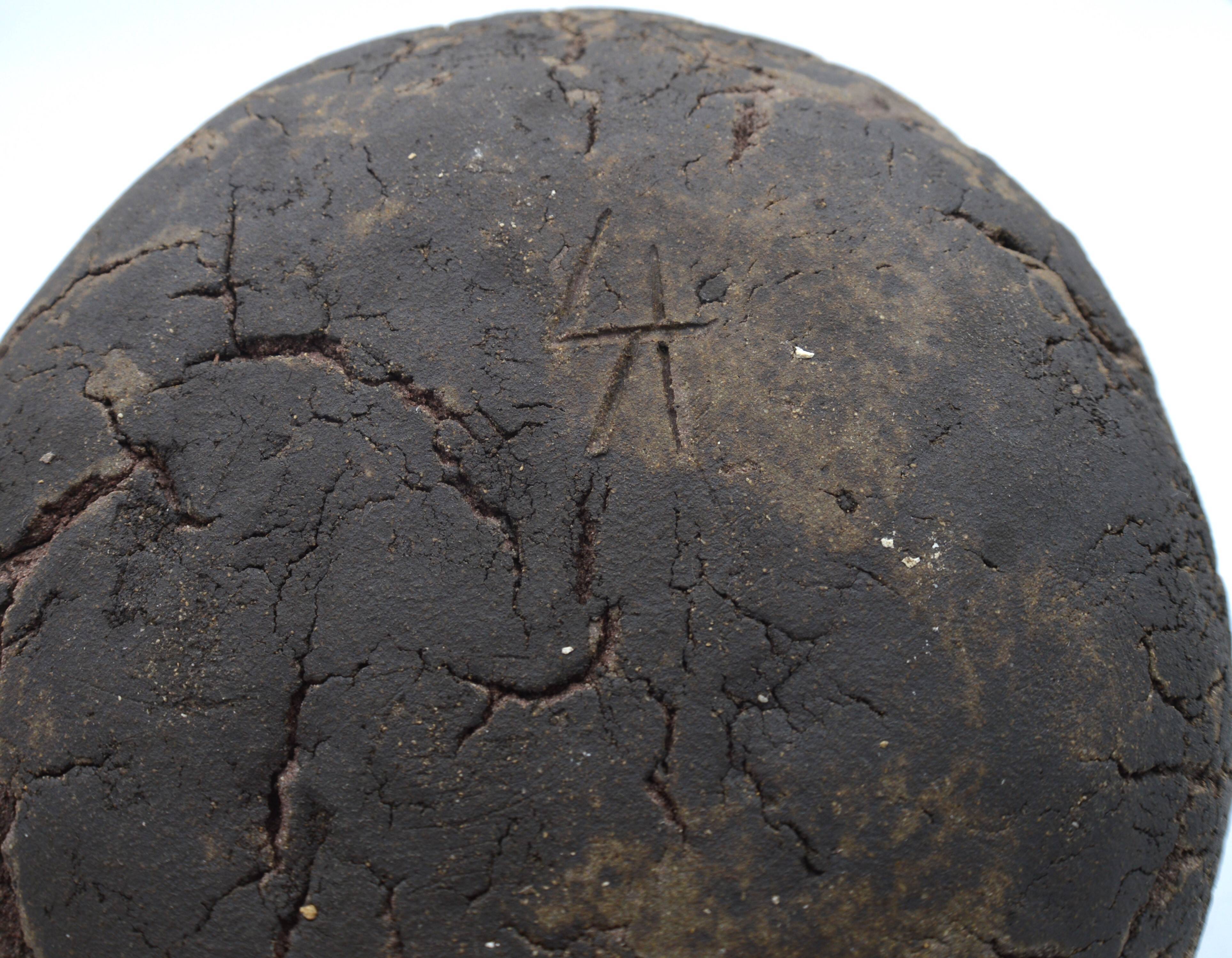 Organic stoneware vase Puisaye