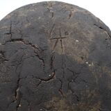 Organic stoneware vase Puisaye