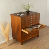 1950s Drawer Plan Cabinet, Vintage
