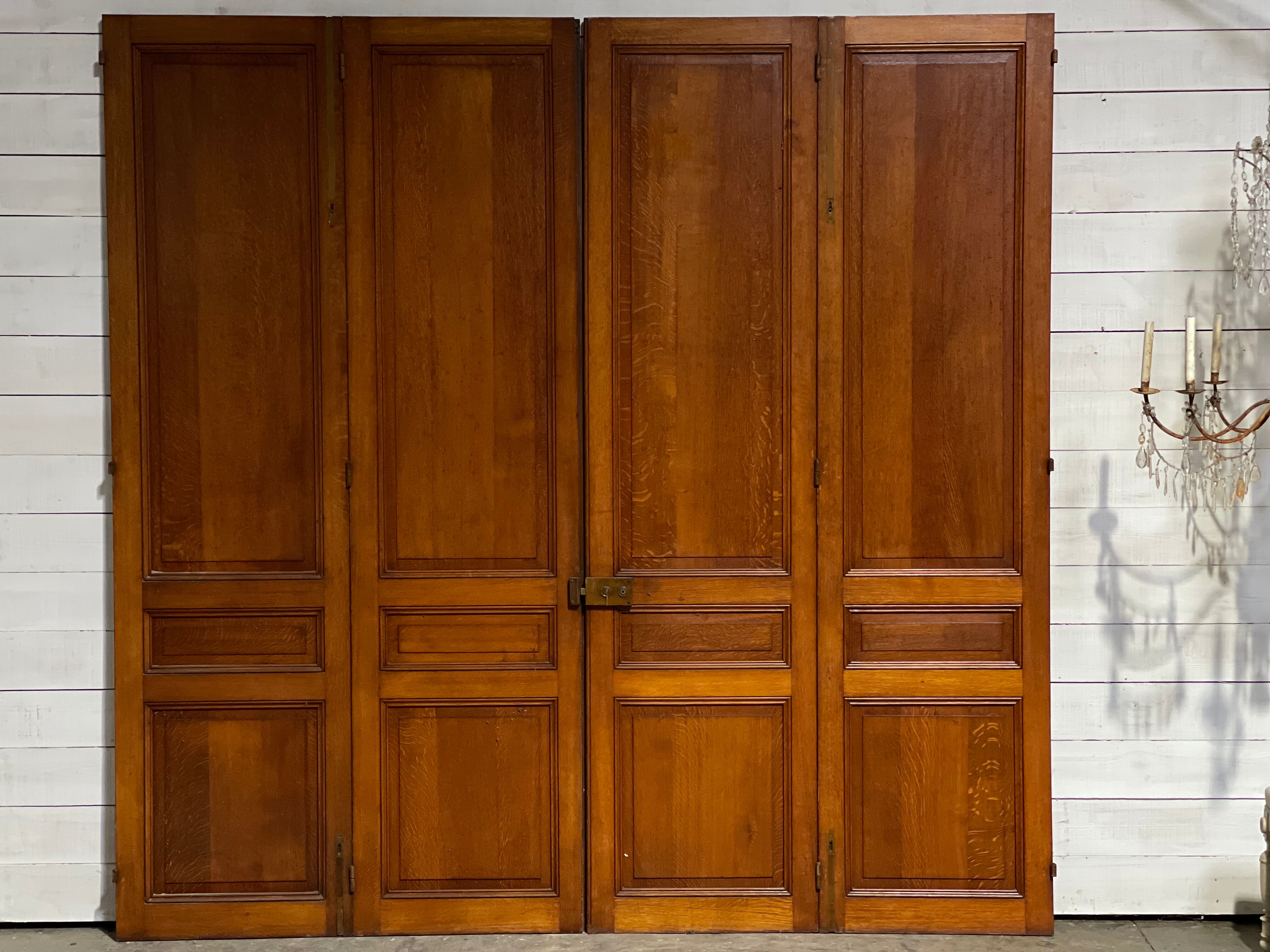 Old oak doors