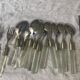 Lot de couverts en plexiglas et inox "Italy" années 80