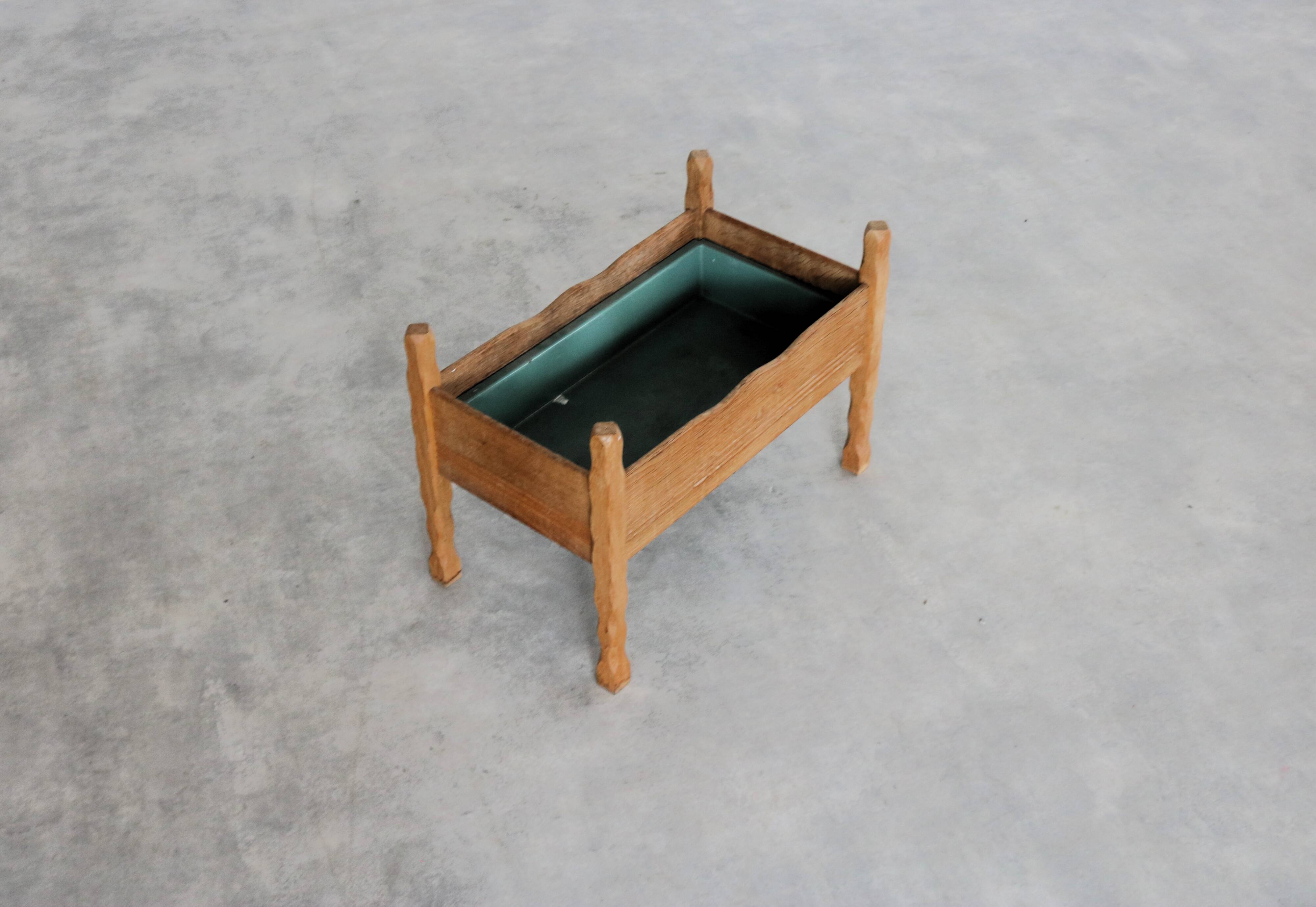 Brutalist planter | plant stand | 1960s | Danish (2)