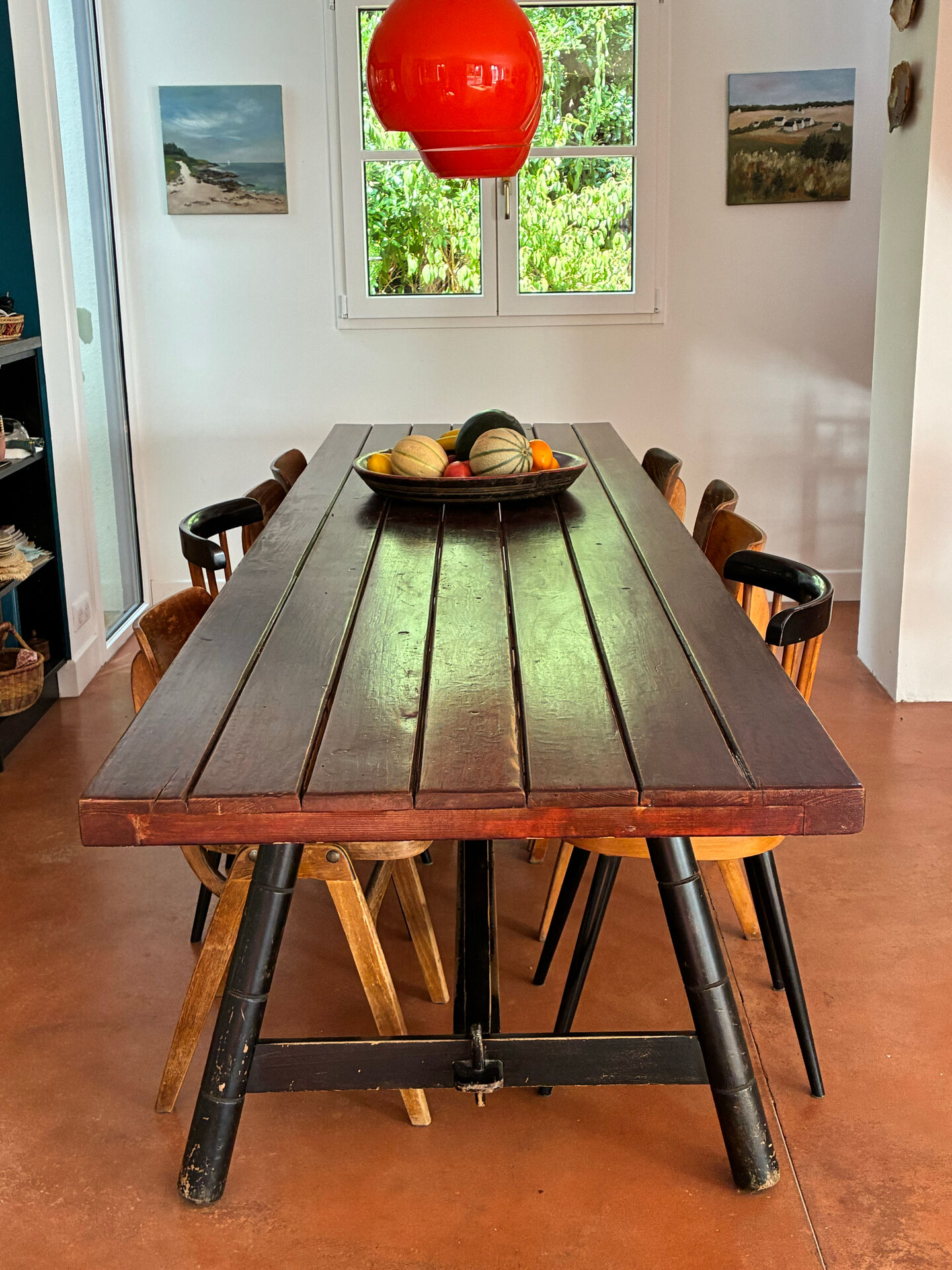 Table à manger en pin massif