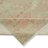 Turkish Handcrafted Loom Oushak Rug 289 cm x 381 cm