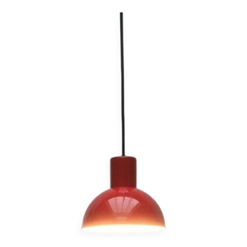 Suspension mini bunker en métal danoise du milieu du siècle par Johannes Hammerborg pour Fog & Mørup, années 1970