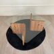 Coffee table "lagun", square model, sweden, ikea 1980