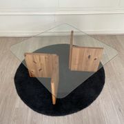 Coffee table "lagun", square model, sweden, ikea 1980