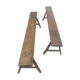 Bancs en chêne (paire)