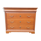 Commode en merisier de style Louis Philippe