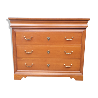 Commode en merisier de style Louis Philippe