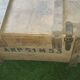 Military wood crate
