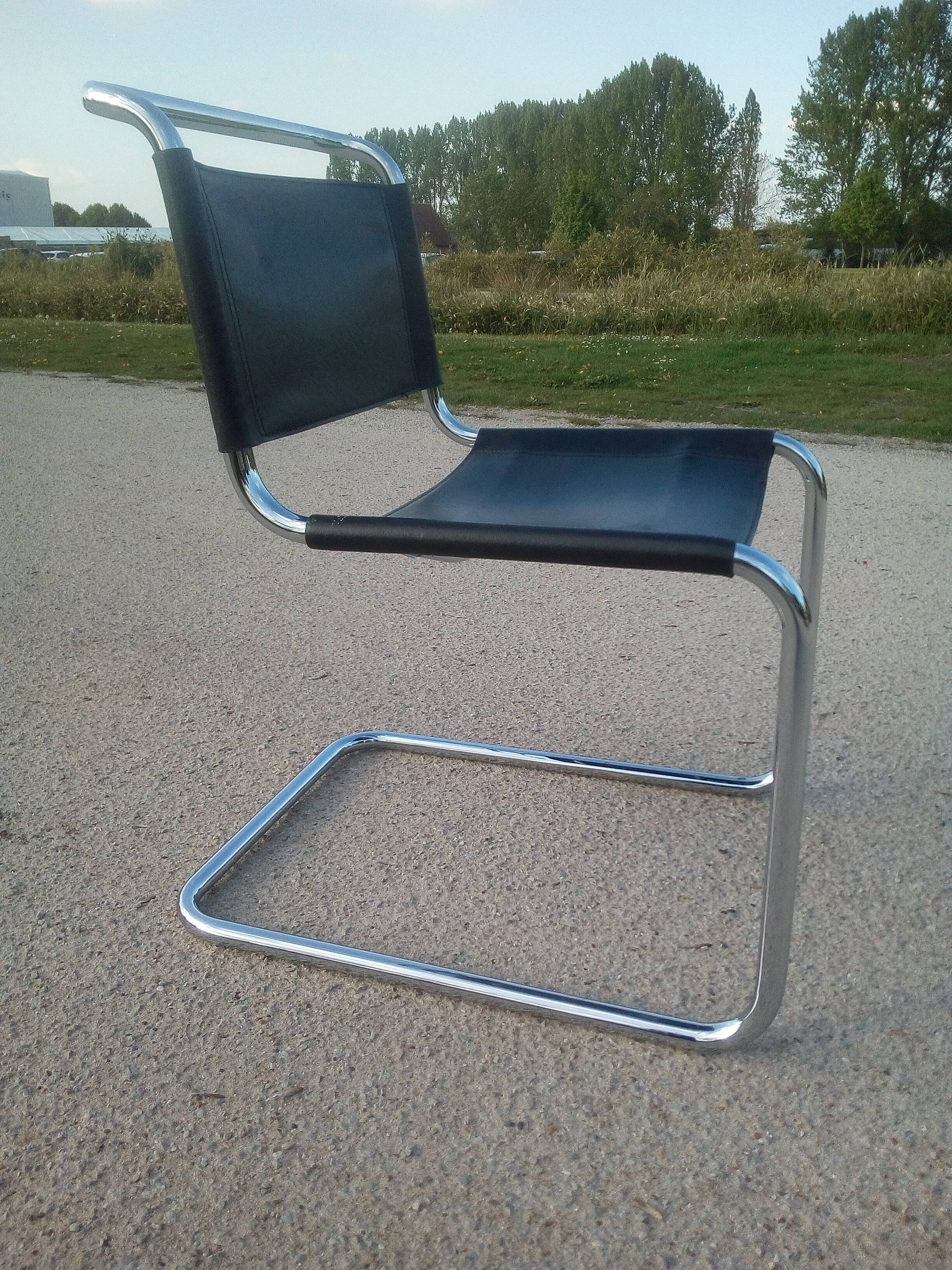 Chair B33 design by Marcel Breuer
