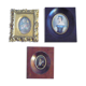 3 Miniatures XIXth