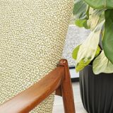 Vintage armchair with a green nebula design by E. Homa, 1970.