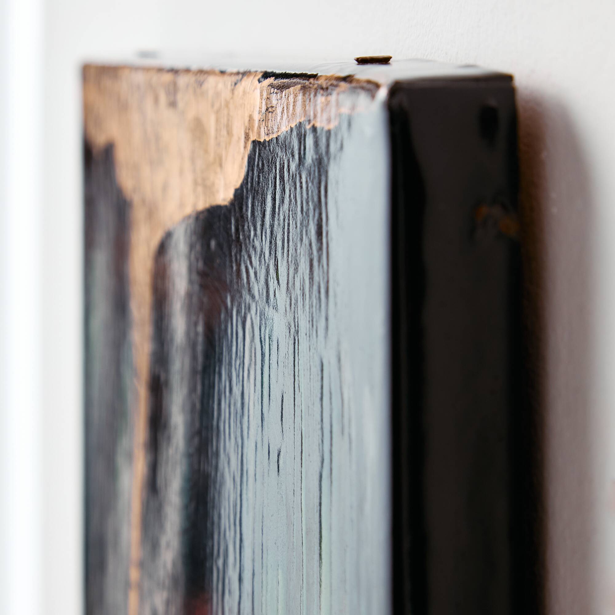 Lovers enamel artwork by Vitus Lőrincz