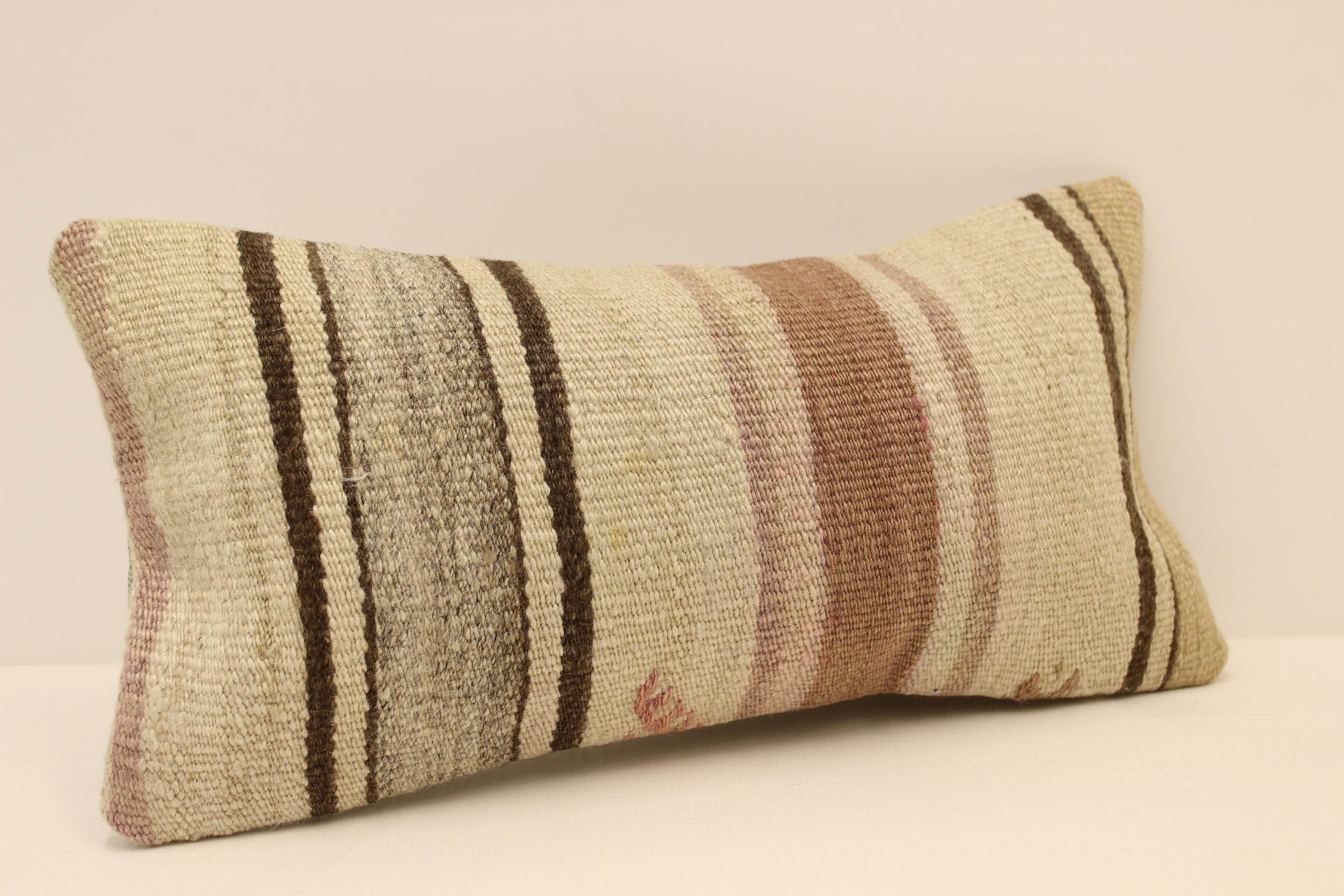 Turkish kilim cushion, 20x40 cm, YK-215