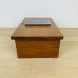 Art deco wooden worker, sewing box
