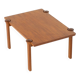 Table basse sculpturale par Arne Vodder