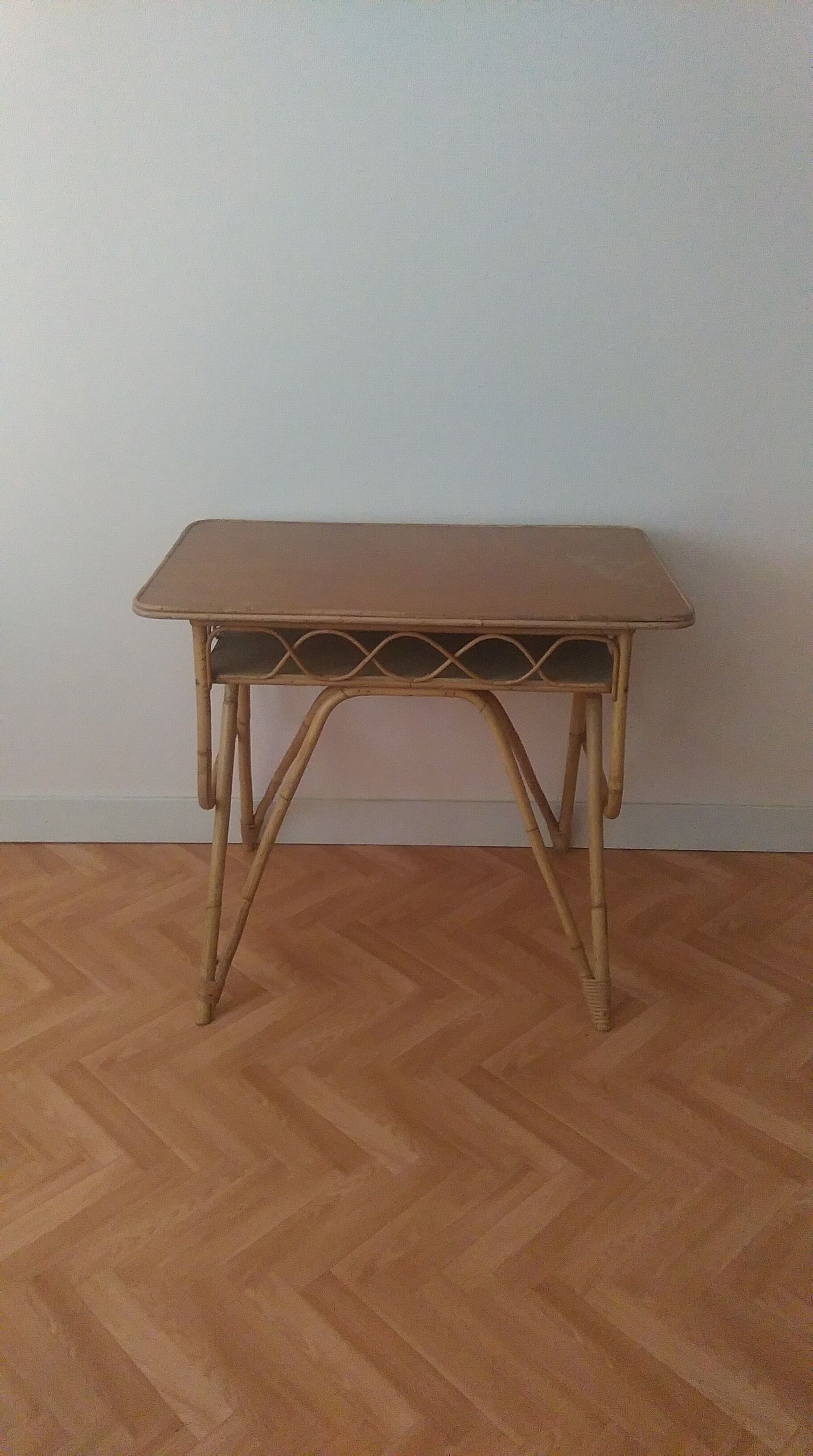 Office in rattan 50s