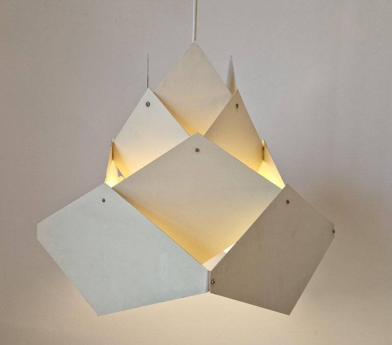 Rare Midcentury Design Pendant in Style of Preben Dal, Denmark, 1960s