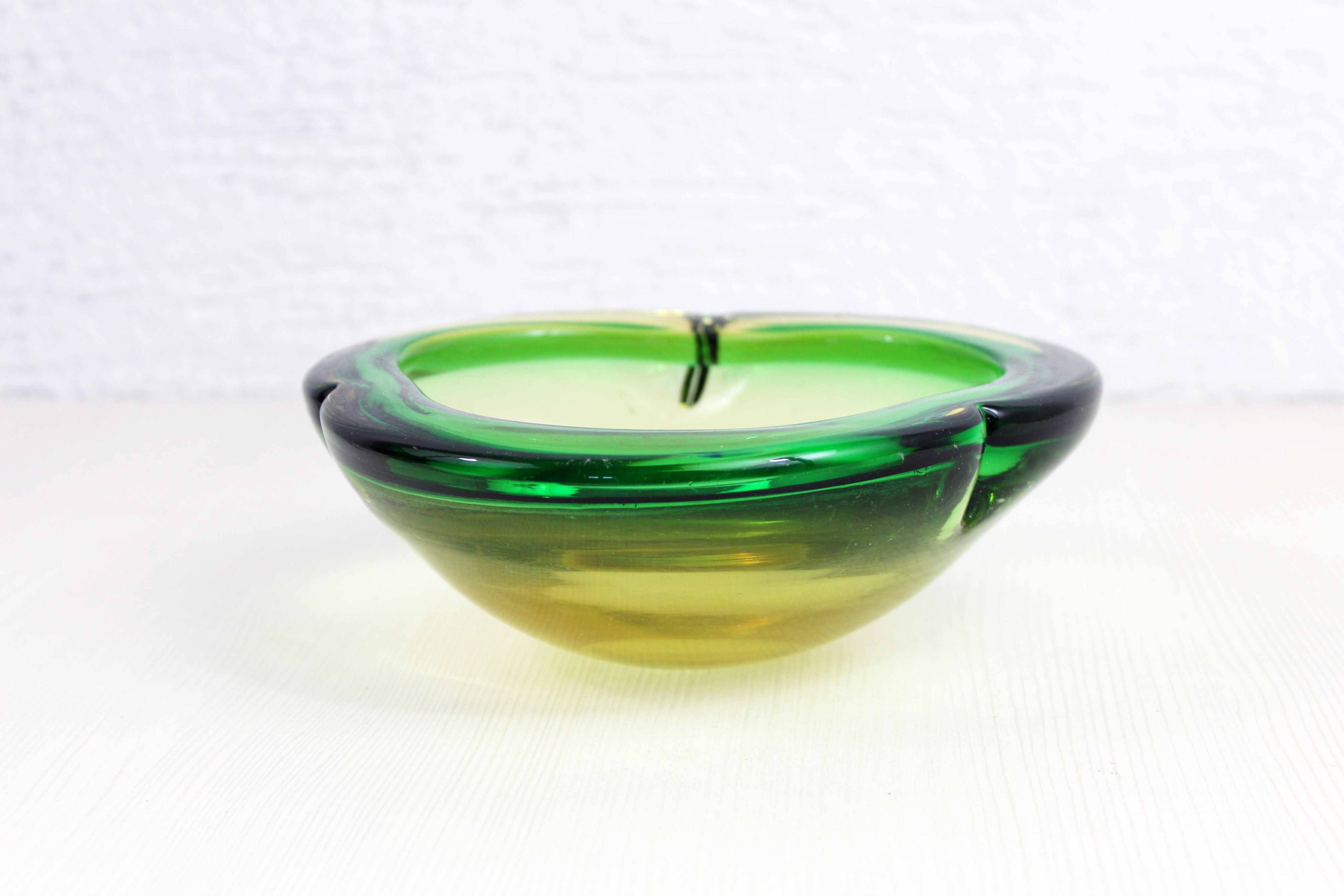 Murano glass ashtray
