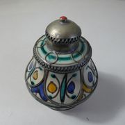 Ancient ethnic berber ceramics morocco filigree