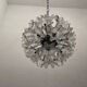 Murano Glass Flower Chandeliers by Paolo Venini for Veart, 1960s