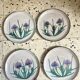 6 flat plates Vallauris