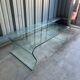 Glass coffee table