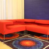 Red Lowseat Couch By Patricia Urquiola for Moroso