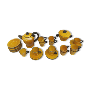 Vintage Vallauris Couleur de Provence coffee service