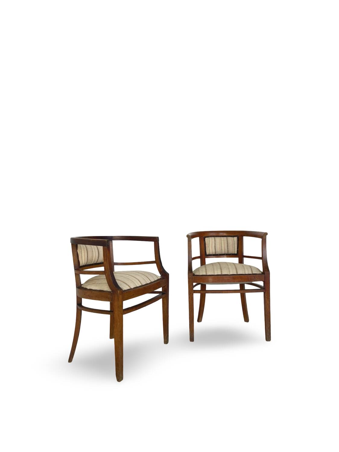 Italian side armchairs, 1920s/1930s