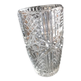 Old pressed glass vase