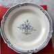 Pair of black earthenware dishes