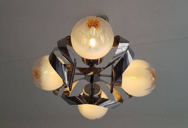 Lustre Mazzega Murano Space Age 70s