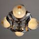 Mazzega Murano Space Age Chandelier 70s