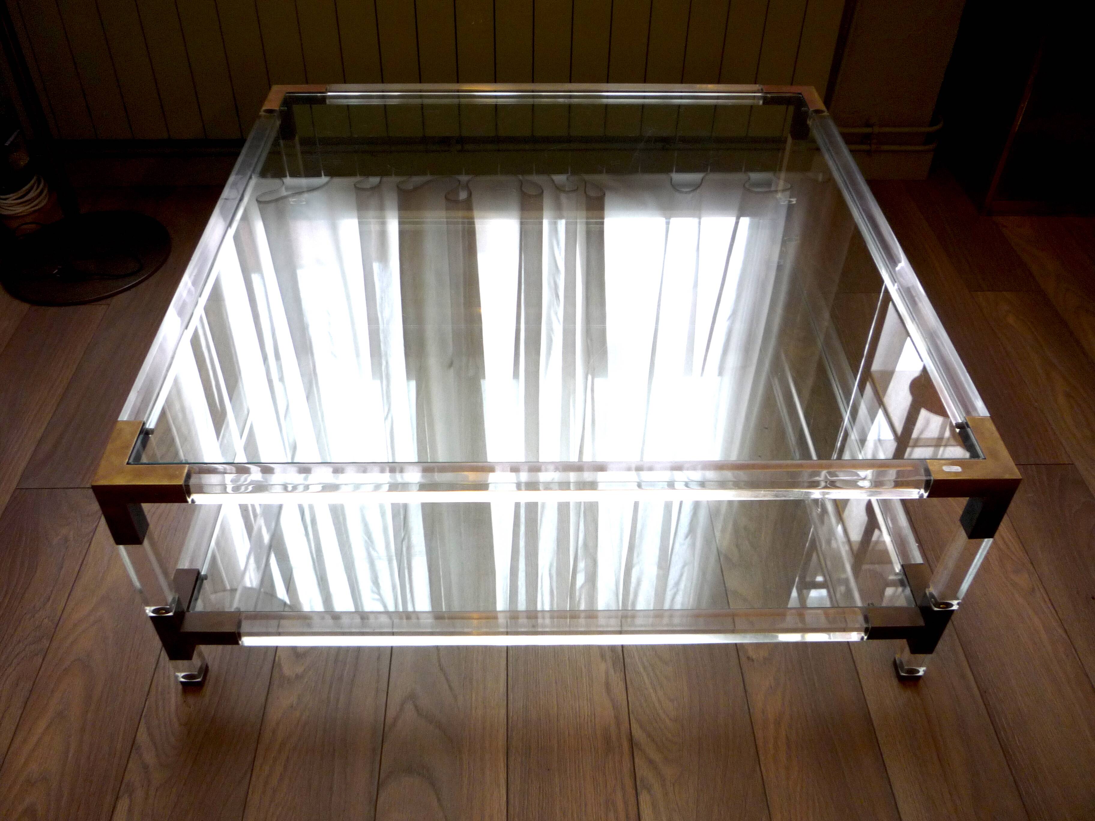 Christian Dior coffee table 70s