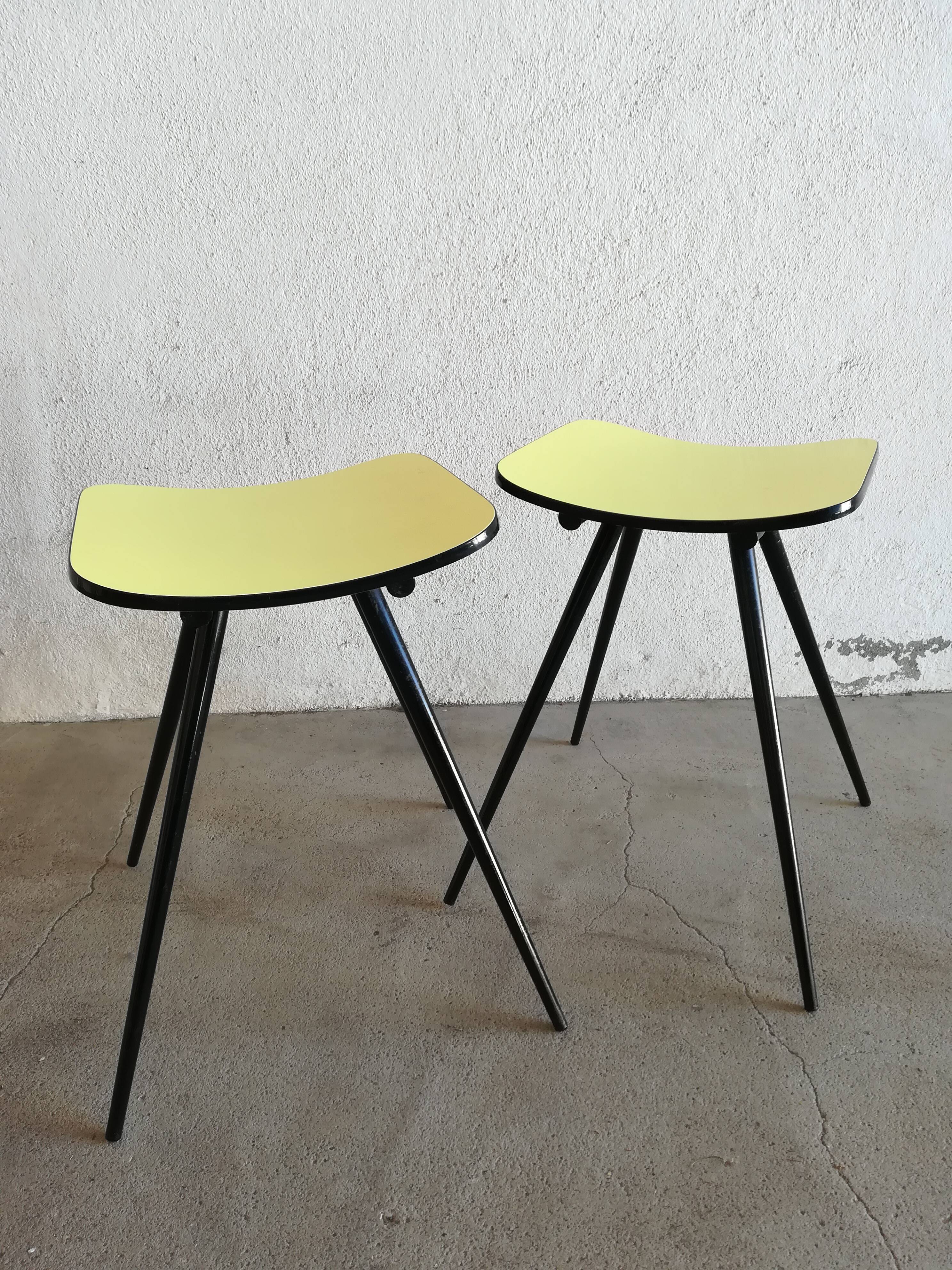 Pair of 'Stella' stools