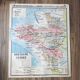 Map n°10 "Brittany and Vendée" by P. Kaeppelin and P. Deffontaines